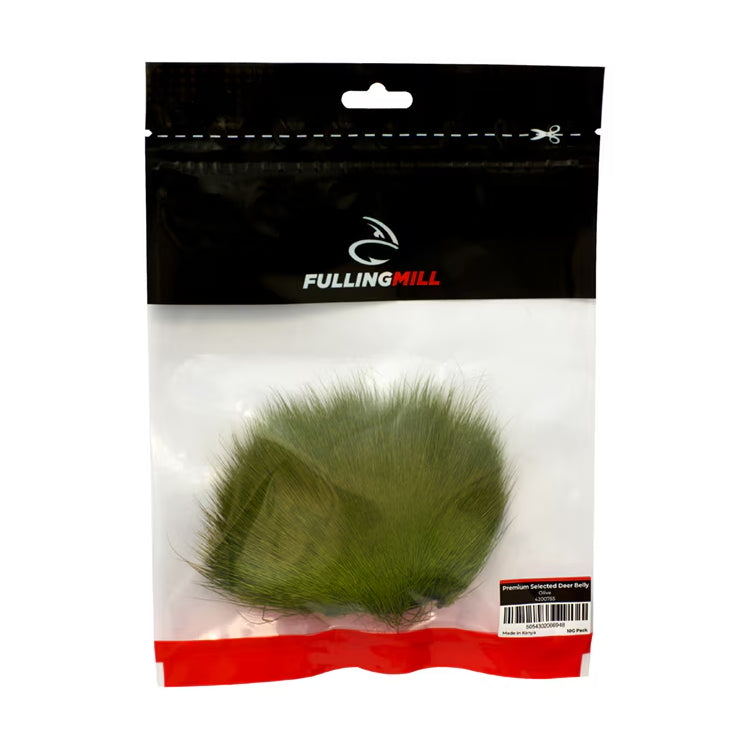 Fulling Mill Premium Selected Deer Belly - Olive