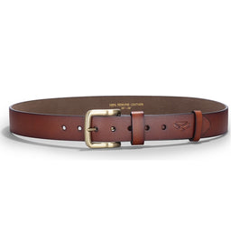 Hoggs of Fife Luxury Leather Belt - Whiskey Tan