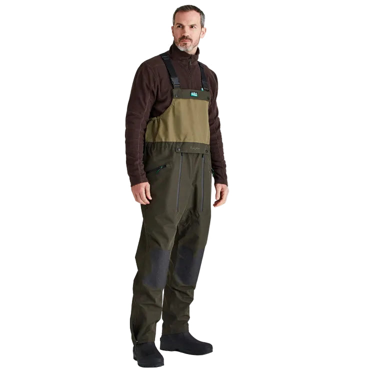 Ridgeline Agri Pro 3L Bib and Brace - Deep Forest