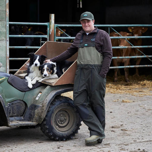 Ridgeline Agri Pro 3L Bib and Brace - Deep Forest