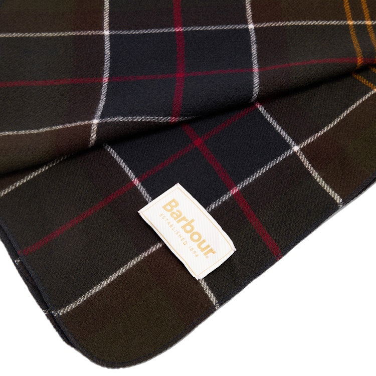 Barbour Dog Tartan Blanket - Classic Tartan