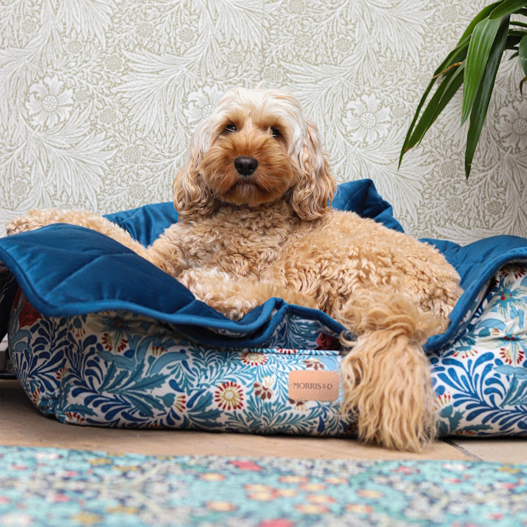 Morris and Co Pet Blanket - Bower Print