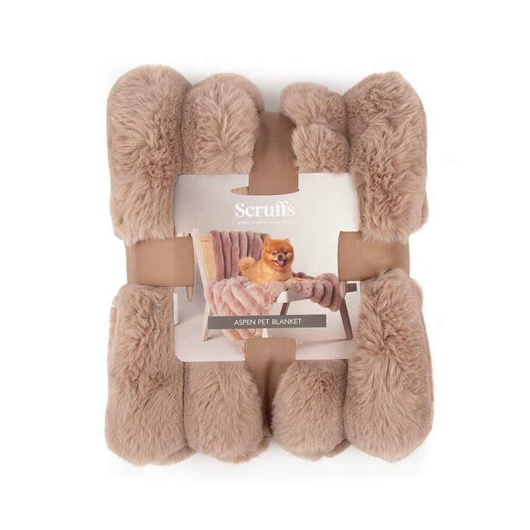 Scruffs Aspen Dog Blanket - Taupe