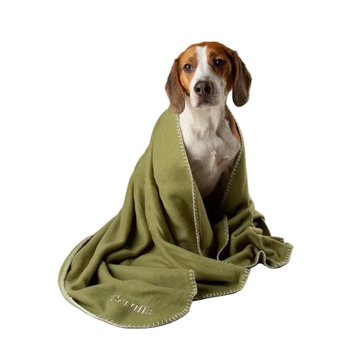Scruffs Expedition Dog Fleece Blanket - Khaki Green