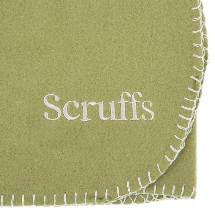 Scruffs Expedition Dog Fleece Blanket - Khaki Green
