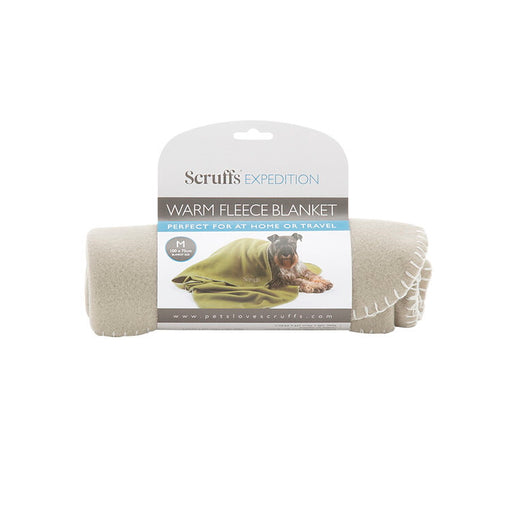 Scruffs Expedition Dog Fleece Blanket - Storm Grey