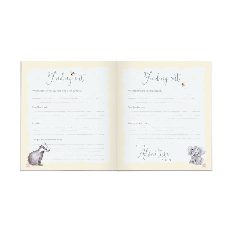 Wrendale Designs Baby Record Book John Norris
