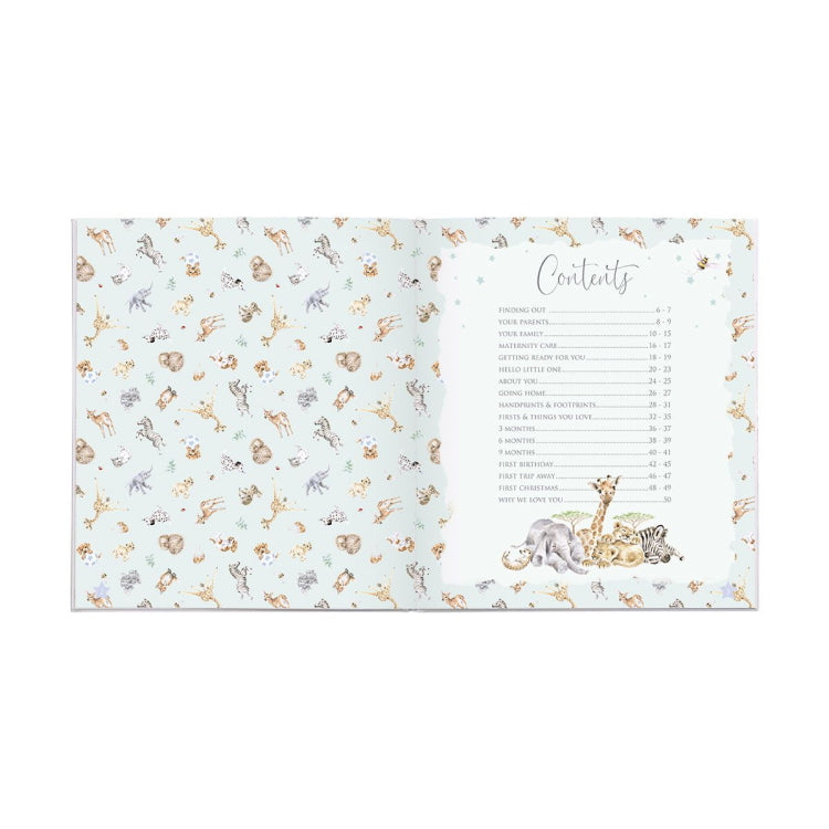 Wrendale Designs Baby Record Book John Norris