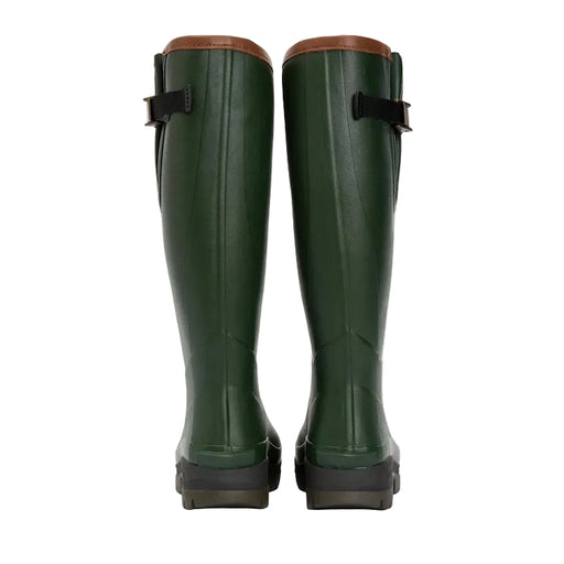 Barbour Mens Tempest Neoprene Lined Wellington Boots - Olive