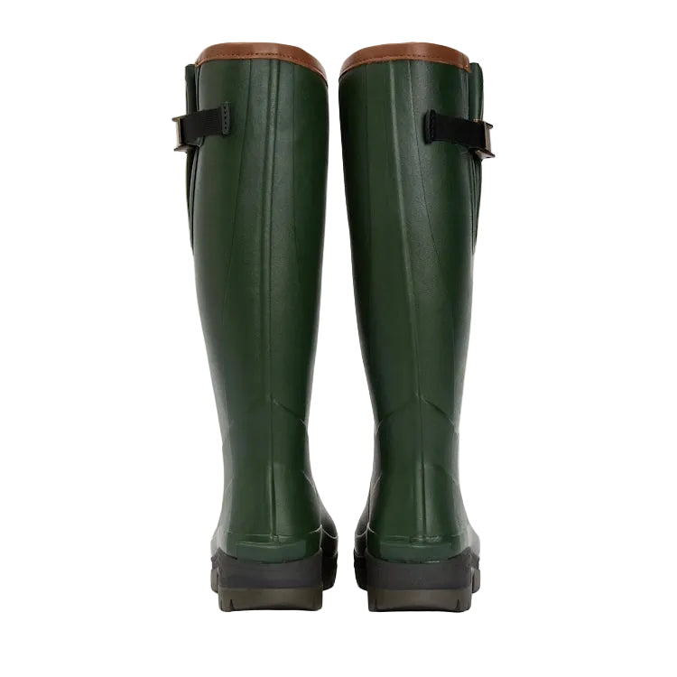 Barbour Mens Tempest Neoprene Lined Wellington Boots - Olive