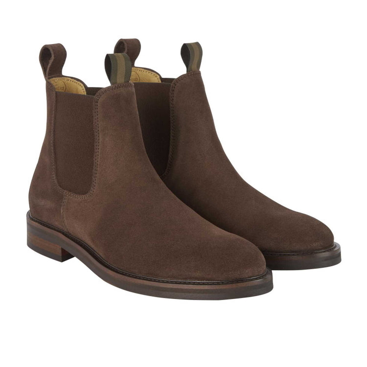 Le Chameau La Chelsea Suede Boots - Dark Brown