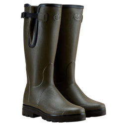 Le Chameau Vierzonord Neoprene Lined Boots - Vert Chameau/Black