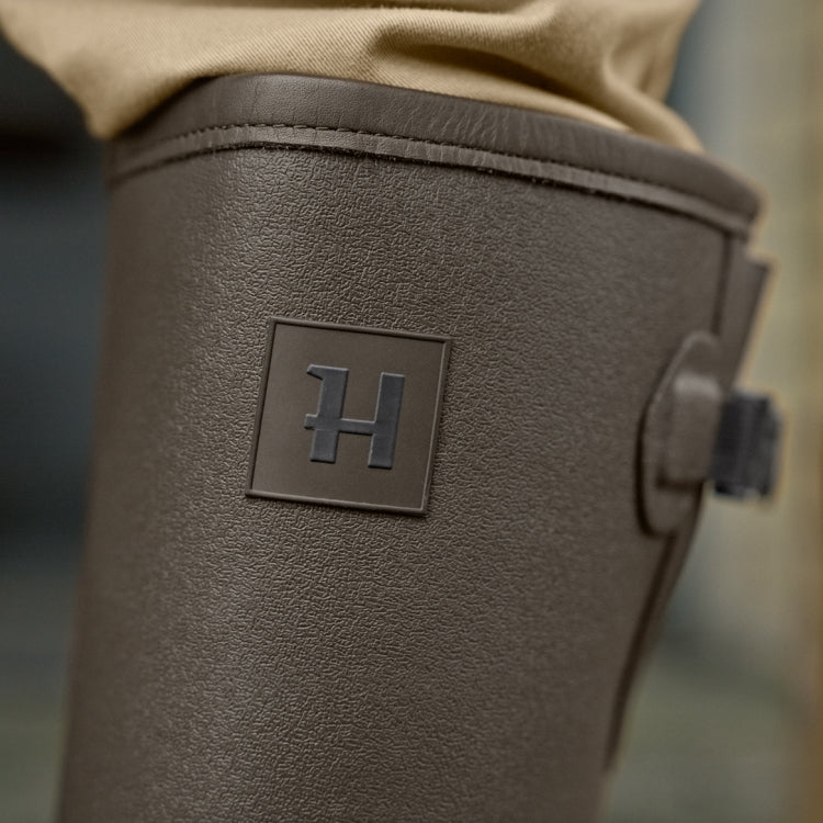 Harkila Forester Gusset Rubber Boots - Dark Willow Green