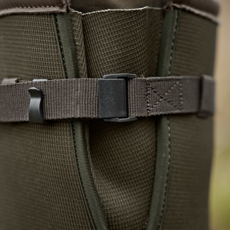 Harkila Forester Textile Rubber Boots - Willow Green/Deep Brown