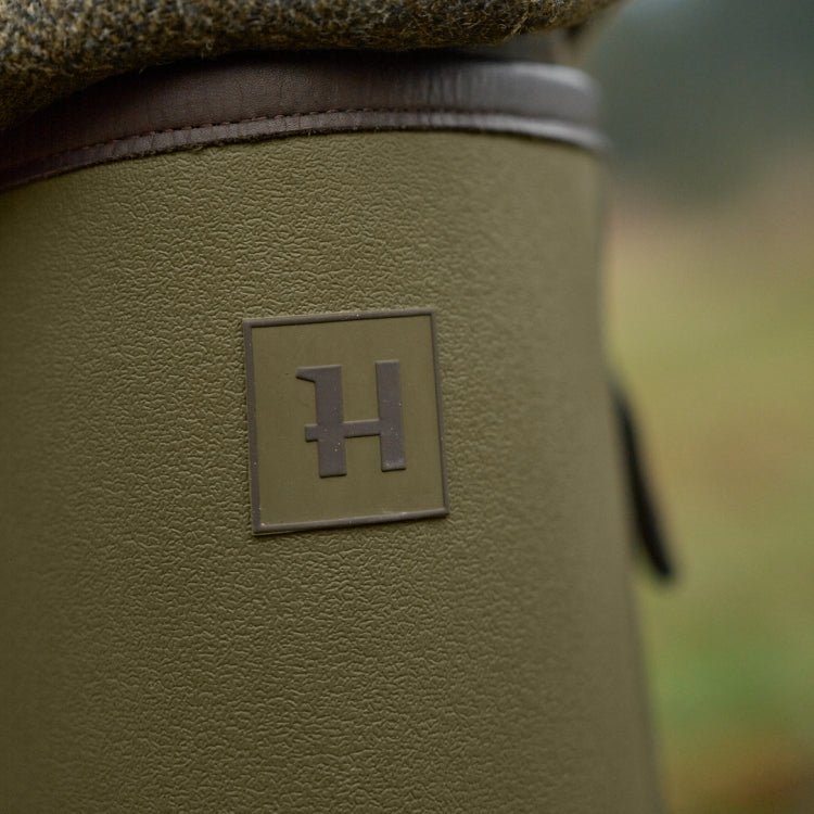Harkila Forester Zip Rubber Boots - Dark Olive