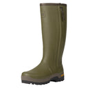 Harkila Forester Zip Rubber Boots - Dark Olive
