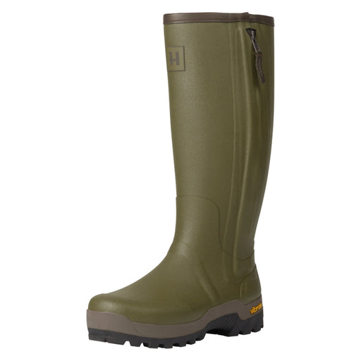 Harkila Forester Zip Rubber Boots - Dark Olive