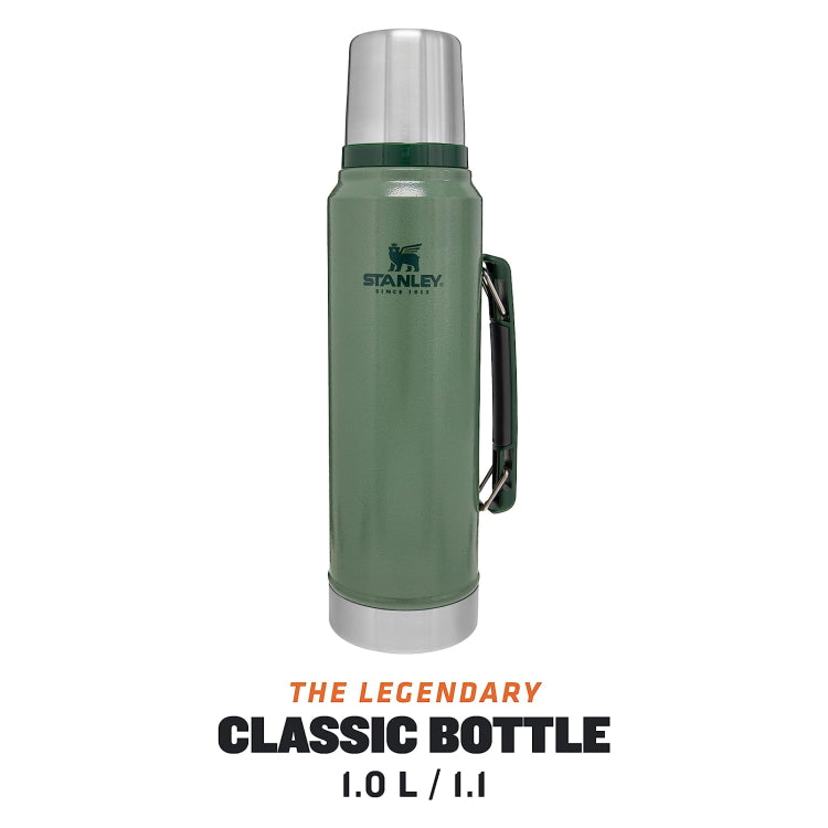 Stanley Legendary 1.0L Classic Bottle - Hammertone Green