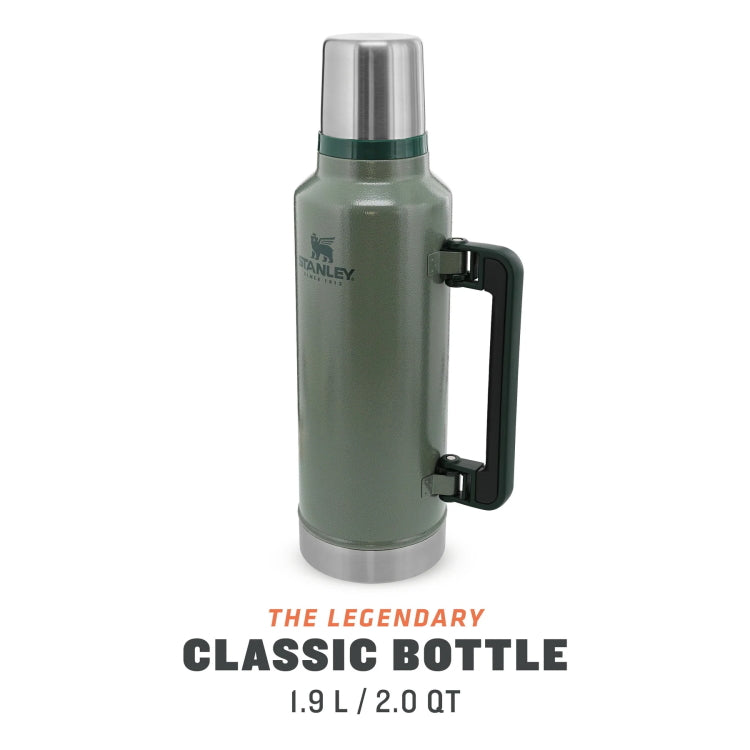 Stanley Legendary 1.9L Classic Bottle - Hammertone Green