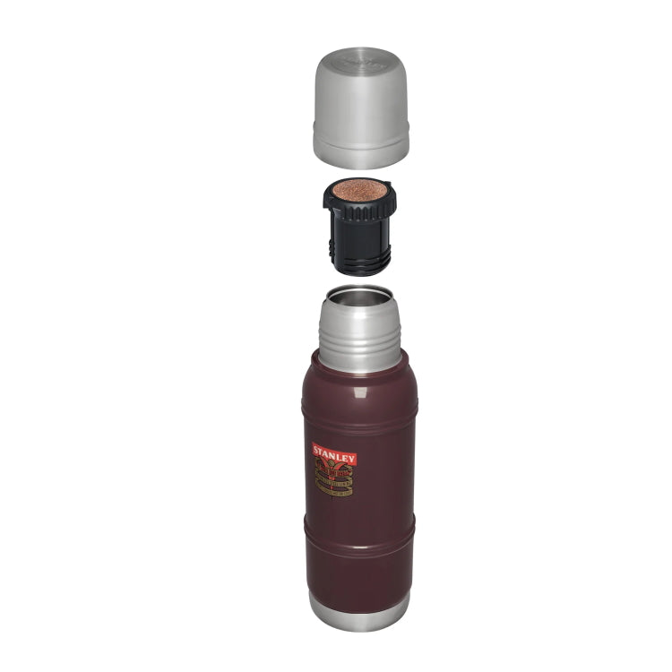 Stanley Milestones 1.0L Thermal Bottle - 1940 Garnet Gloss