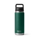 Yeti Rambler 26oz Insulated Bottle with Chug Cap - Black Forest Green