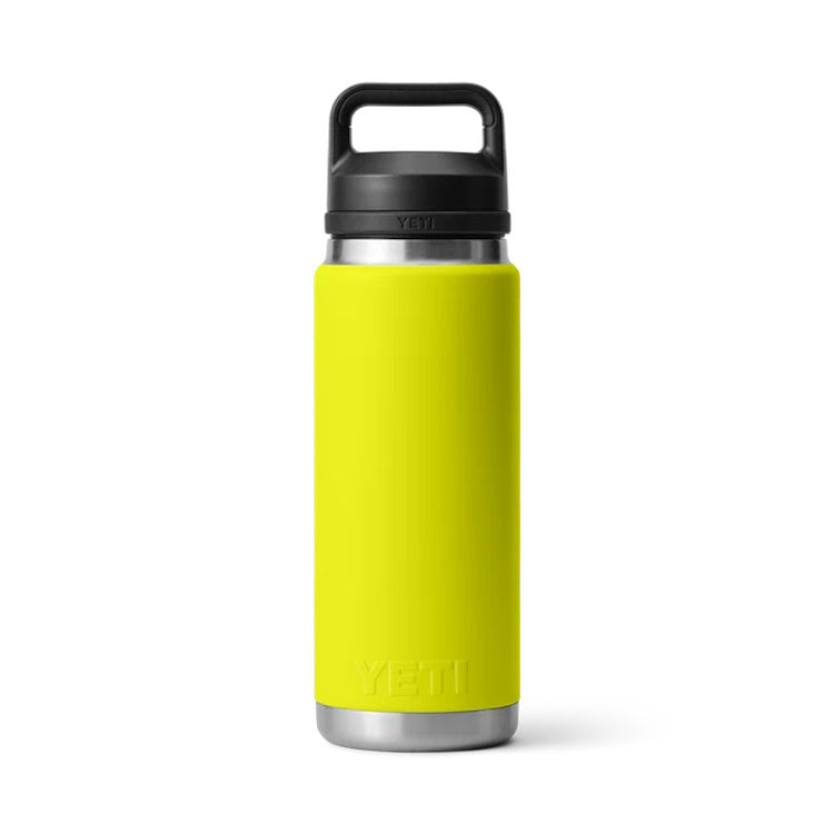 Yeti Rambler 26oz Insulated Bottle with Chug Cap - Firefly Yellow