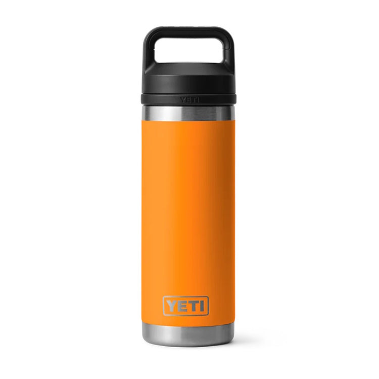 Yeti Rambler 18oz Insulated Bottle with Chug Cap - King Crab Orange