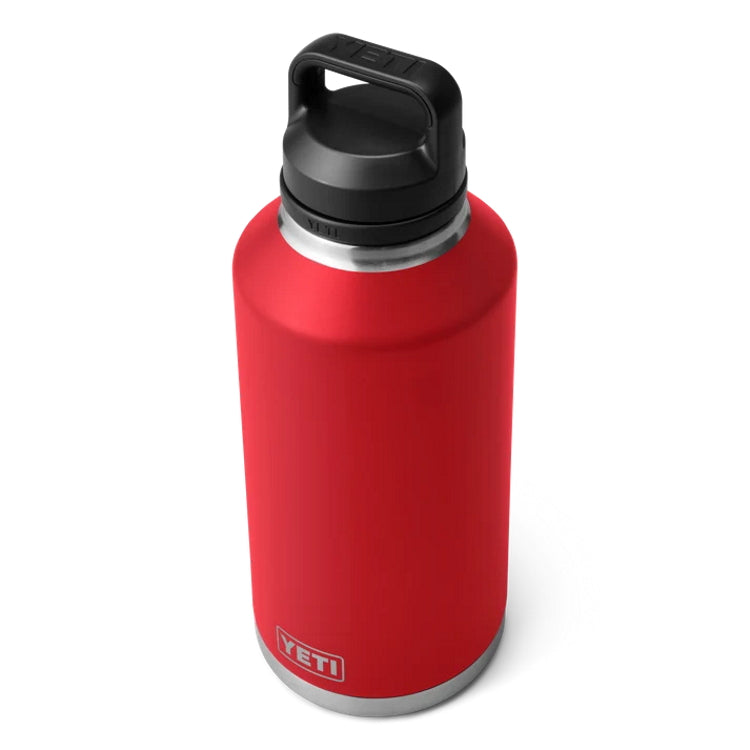 Yeti Rambler 64oz Insulated Bottle with Chug Cap - Rescue Red