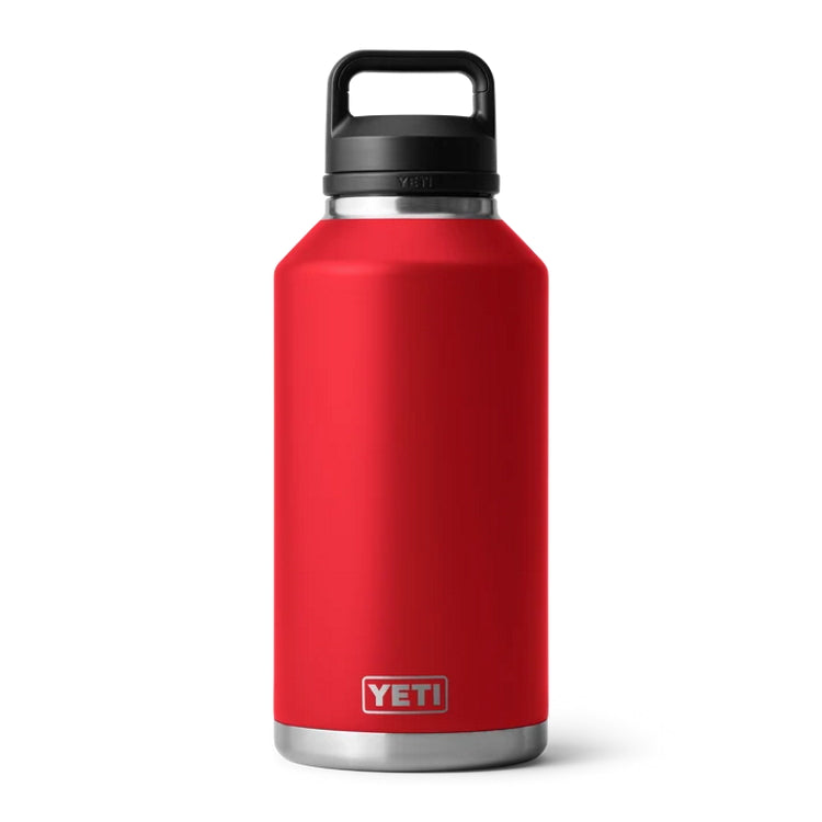 Yeti Rambler 64oz Insulated Bottle with Chug Cap - Rescue Red