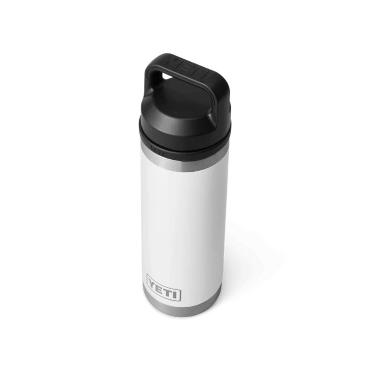 Yeti Rambler 18oz Insulated Bottle with Chug Cap - White