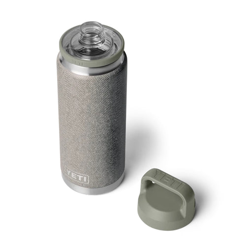 Yeti Rambler 26oz Insulated Bottle with Chug Cap - Riverhead Green Tweed