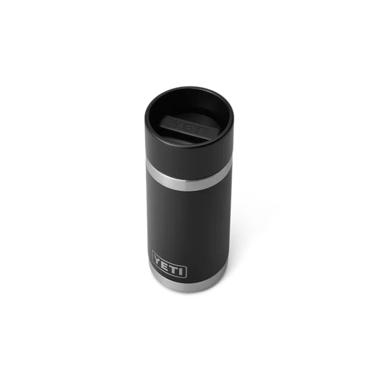 Yeti Rambler 12oz Insulated Bottle with HotShot Cap - Black