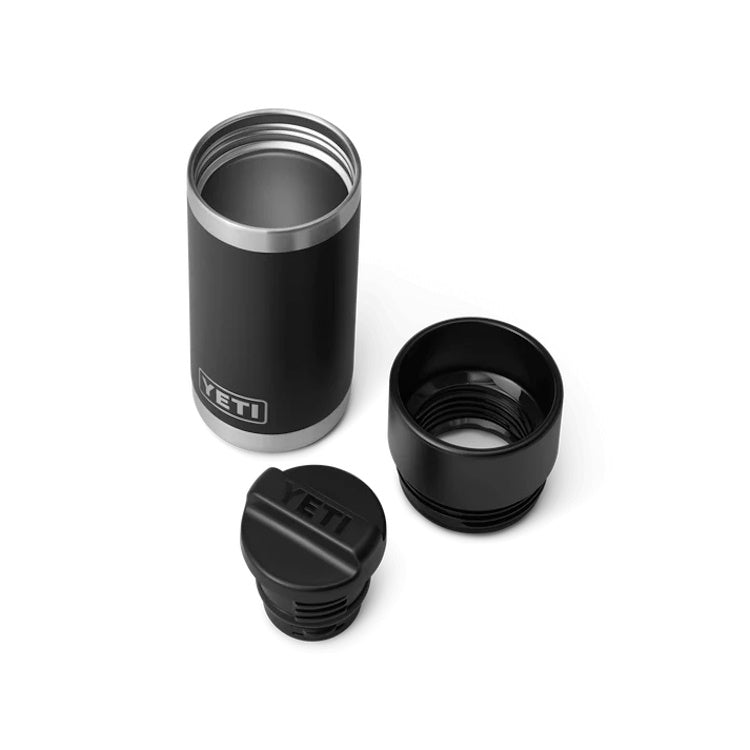 Yeti Rambler 12oz Insulated Bottle with HotShot Cap - Black