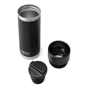 Yeti Rambler 18oz Insulated Bottle with HotShot Cap - Black
