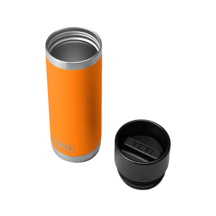 Yeti Rambler 18oz Insulated Bottle with HotShot Cap - King Crab Orange