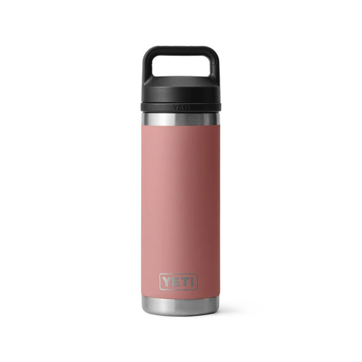 Yeti Rambler 18oz Insulated Bottle With Chug Cap - Sandstone Pink