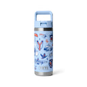 Yeti Rambler 18oz Insulated Bottle with Colour Matched Straw Cap - Big Sky Summer Camp