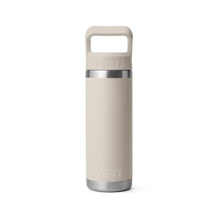 Yeti Rambler 18oz Insulated Bottle with Colour Matched Straw Cap - Cape Taupe
