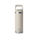 Yeti Rambler 18oz Insulated Bottle with Colour Matched Straw Cap - Cape Taupe