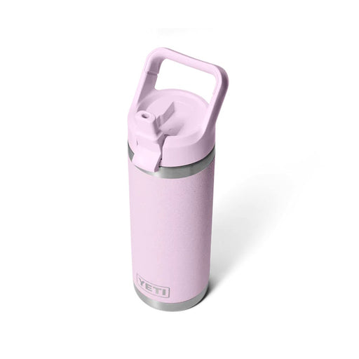 Yeti Rambler 18oz Insulated Bottle with Colour Matched Straw Cap - Cherry Blossom