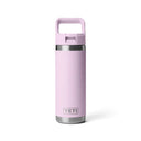 Yeti Rambler 18oz Insulated Bottle with Colour Matched Straw Cap - Cherry Blossom