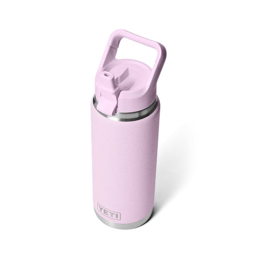 Yeti Rambler 26oz Insulated Bottle with Colour Matched Straw Cap - Cherry Blossom