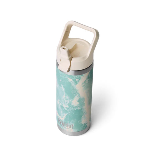 Yeti Rambler 18oz Insulated Bottle with Colour Matched Straw Cap - Sea View