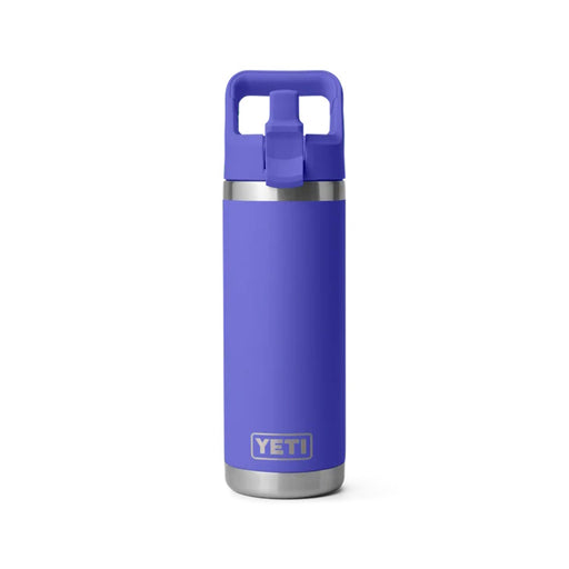 Yeti Rambler 18oz Insulated Bottle with Colour Matched Straw Cap - Ultra Marine Violet