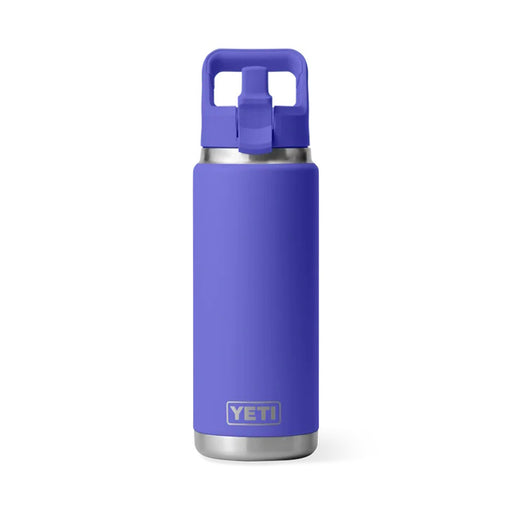 Yeti Rambler 26oz Insulated Bottle with Colour Matched Straw Cap - Ultra Marine Violet