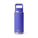Yeti Rambler 26oz Insulated Bottle with Colour Matched Straw Cap - Ultra Marine Violet