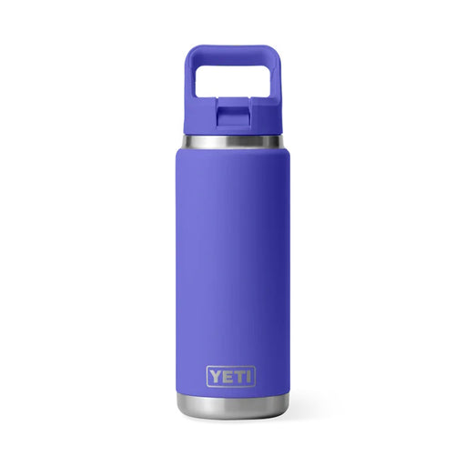 Yeti Rambler 26oz Insulated Bottle with Colour Matched Straw Cap - Ultra Marine Violet