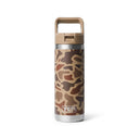 Yeti Rambler 18oz Insulated Bottle with Colour Matched Straw Cap - Wetlands Camo