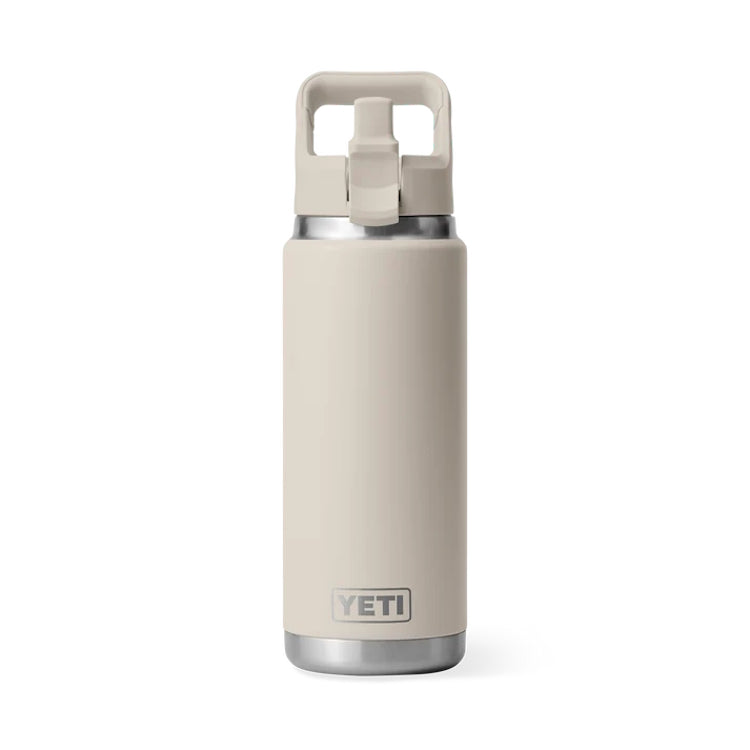 Yeti Rambler 26oz Insulated Bottle with Colour Matched Straw Cap - Cape Taupe