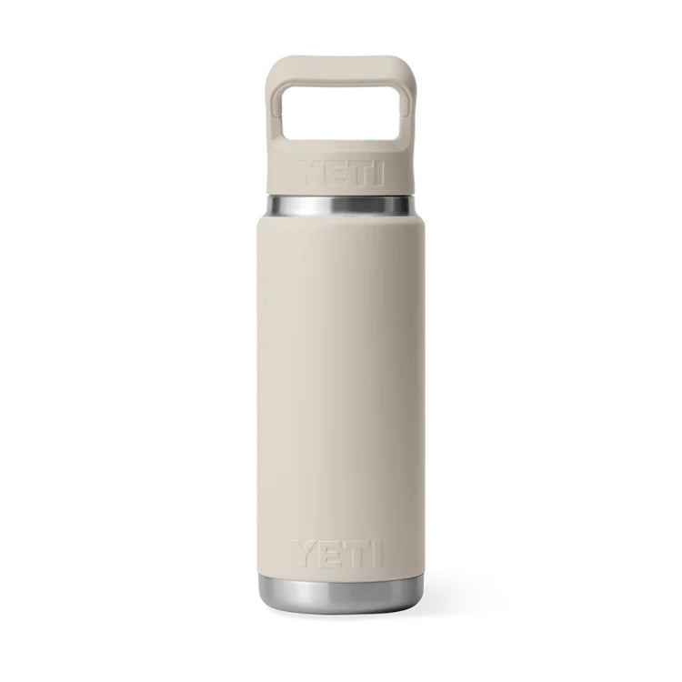 Yeti Rambler 26oz Insulated Bottle with Colour Matched Straw Cap - Cape Taupe